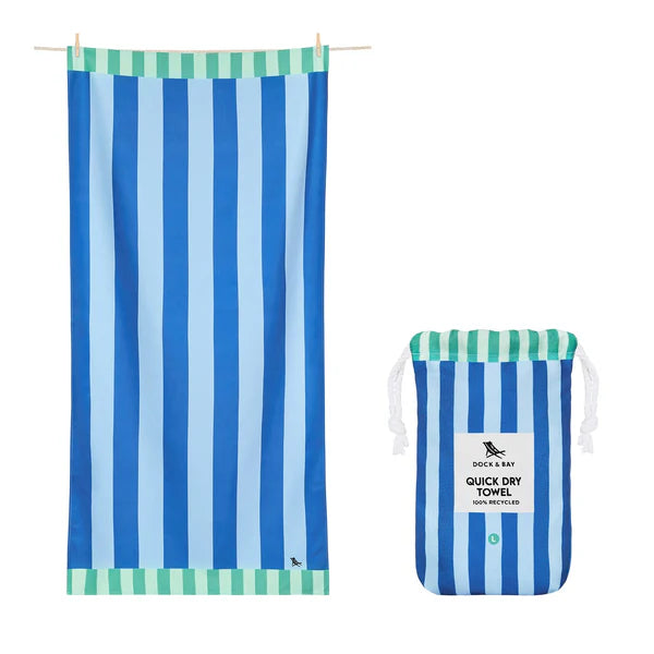 Quick Dry Towels L (Blue Sky)