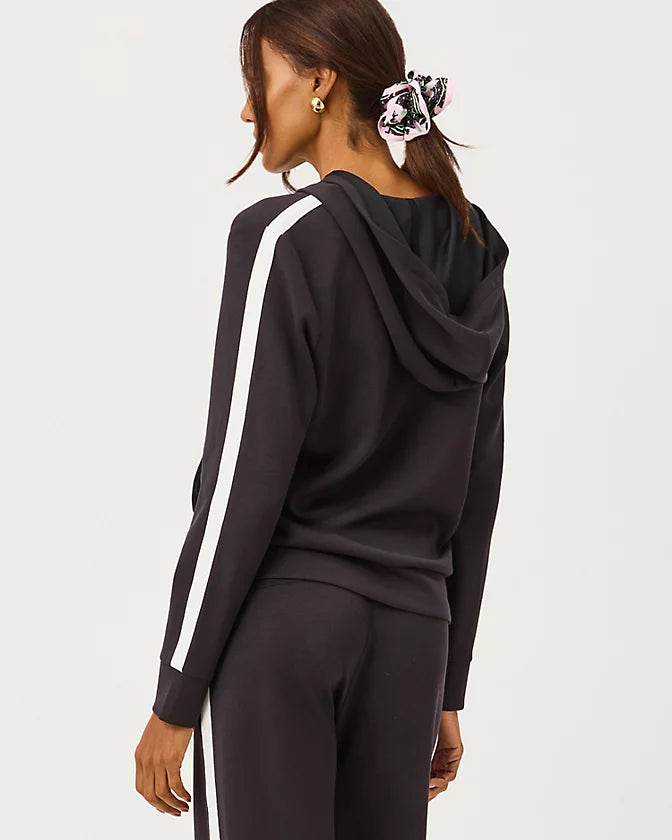 Fenella Zip-up Hoodie UPF 50 (Noir)