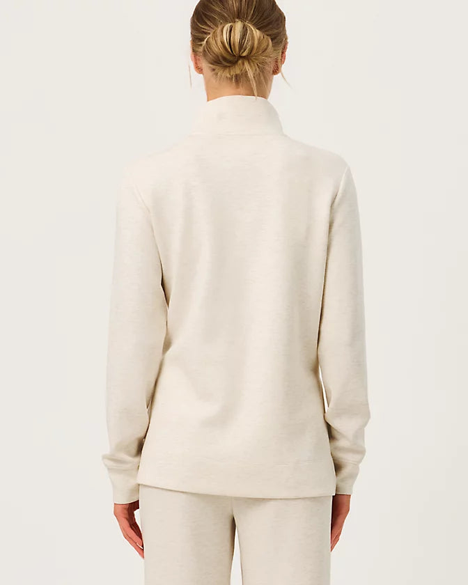 Cowie Pullover UPF 50 (Heathered Coconut)