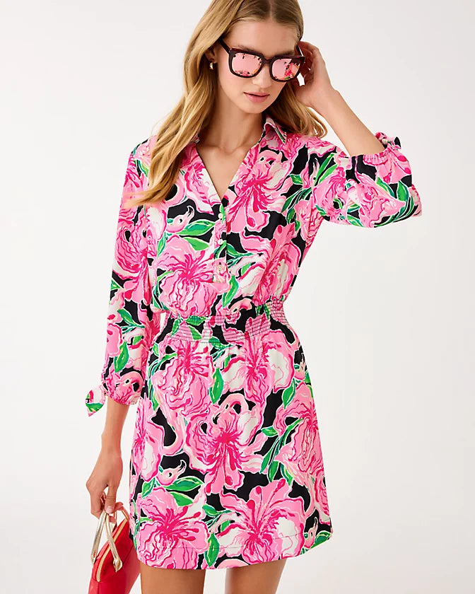 Abralynn Shirtdress (Onyx Party All the Time)