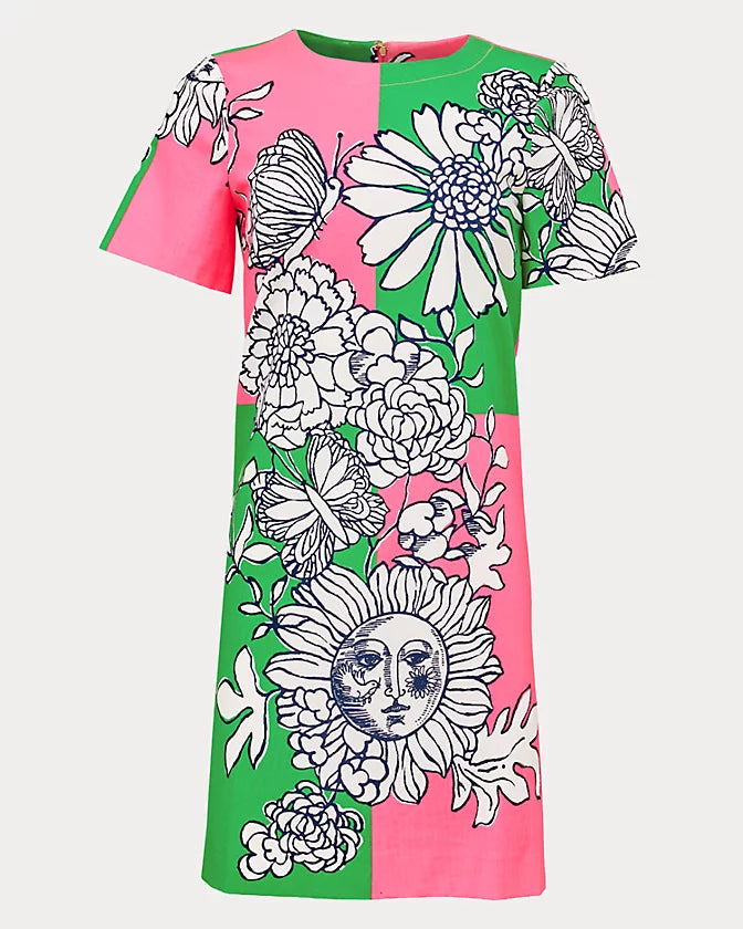 Siera Dress (Cherry Blossom Pink Follow the Sun)