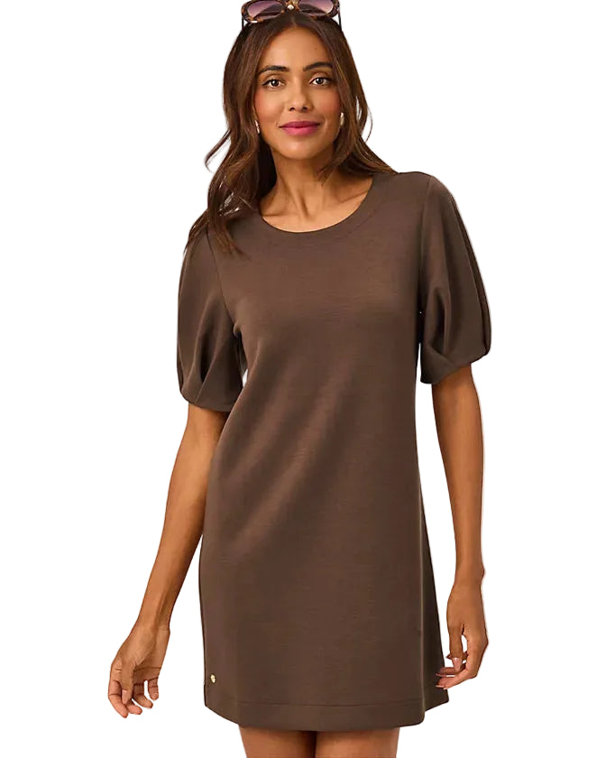 Semana Bubble Sleeve Dress UPF 50 (Coco Beach)