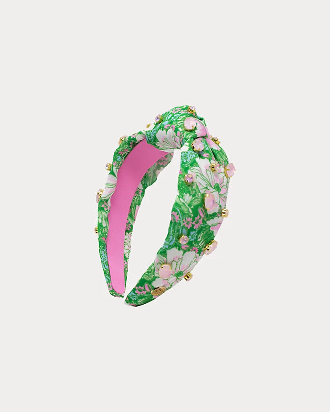 Embellished Slim Knot Headband (Poppyland Home)