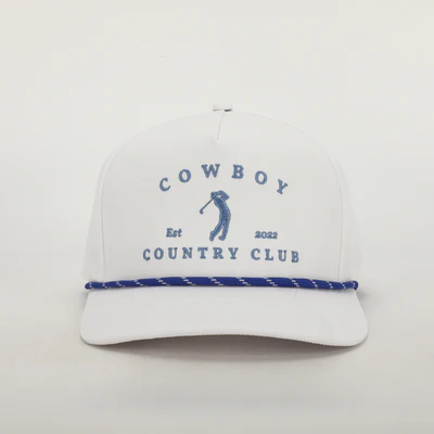 Golfer Roped Hat (White)