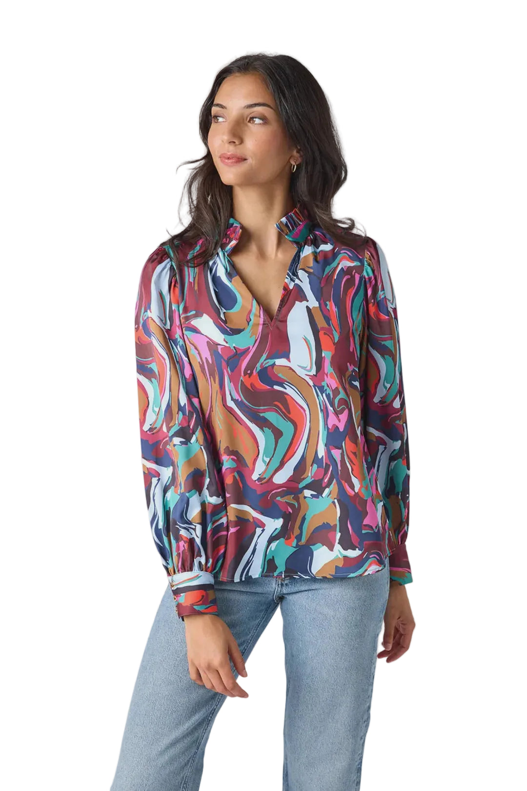 Lyla Blouse (Color Current)
