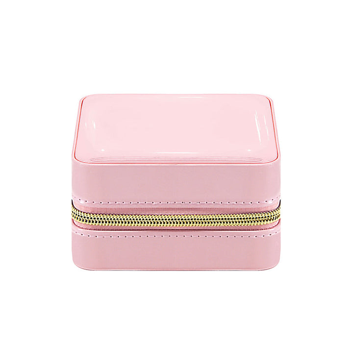 Pearl Travel Jewelry Case (Pink)