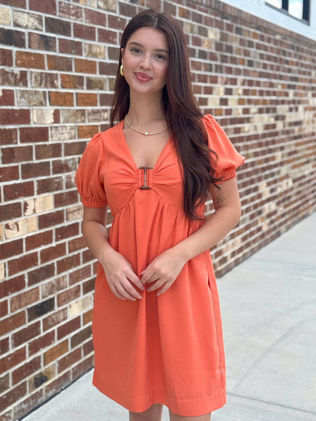 Heather Dress (Apricot)