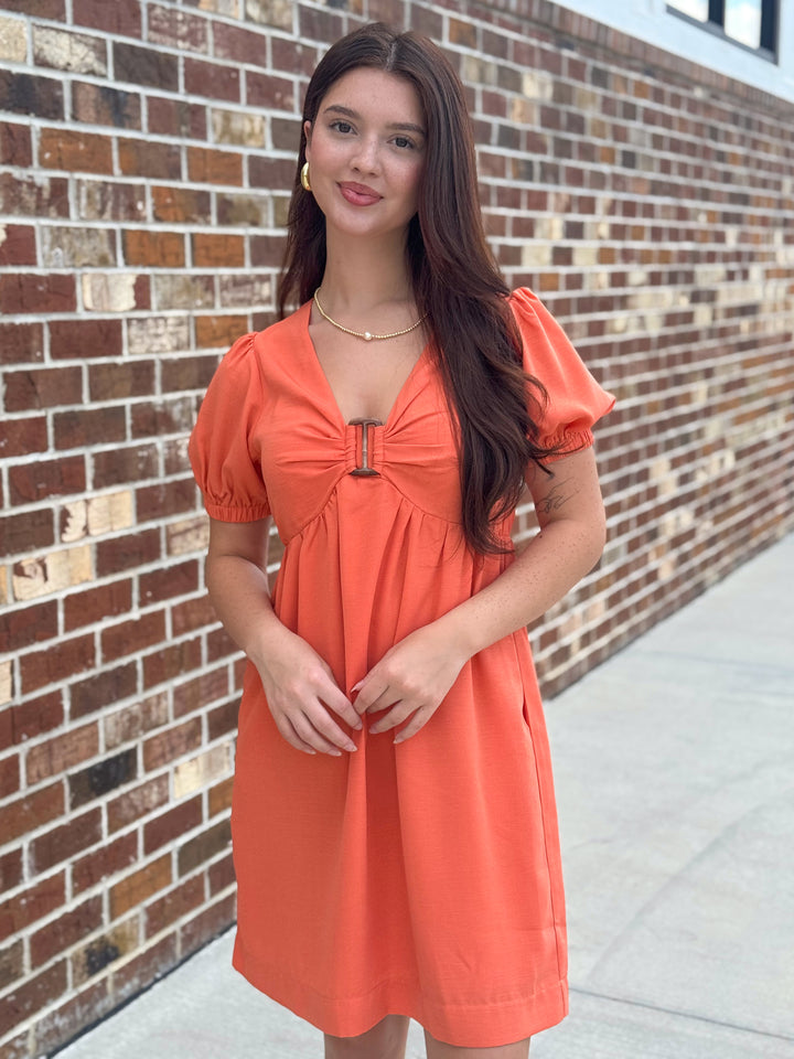 Heather Dress (Apricot)