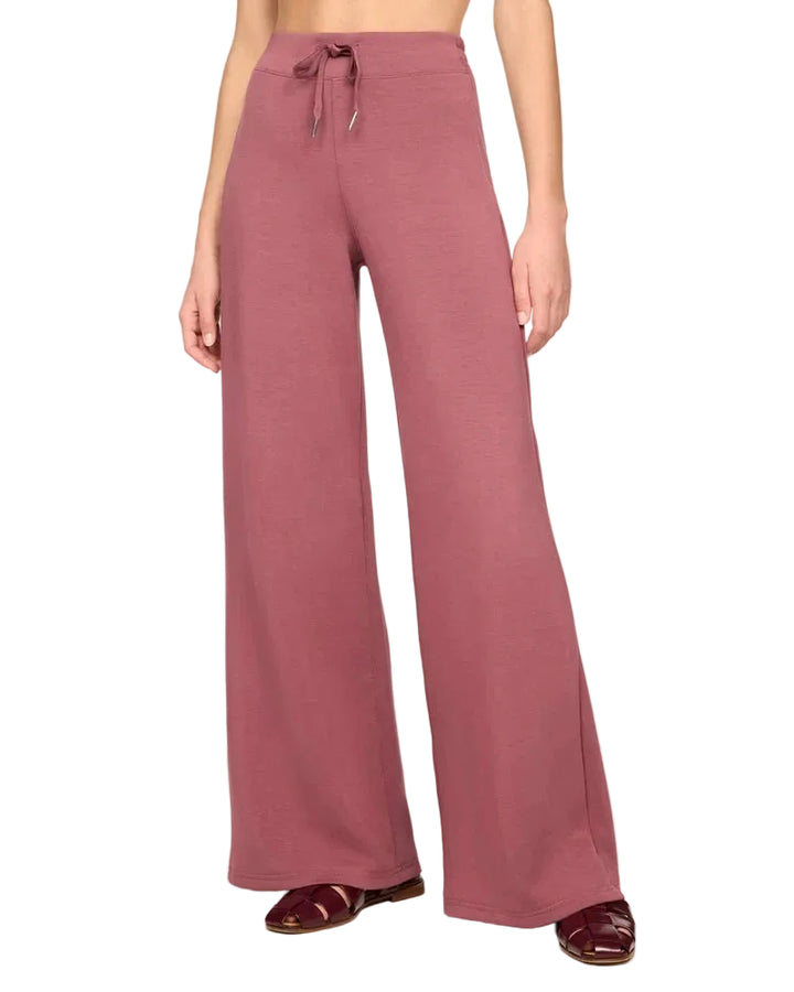 Air Essentials Wide Leg Pant (Rum Raisin)