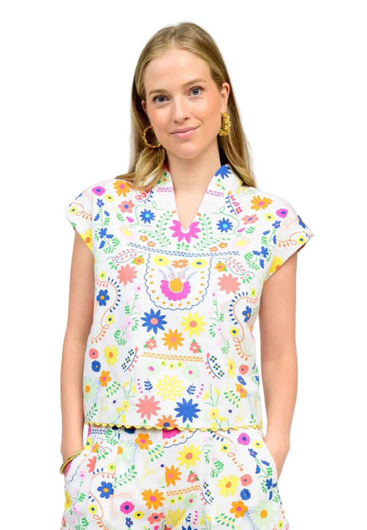 Flores Top (WHT)