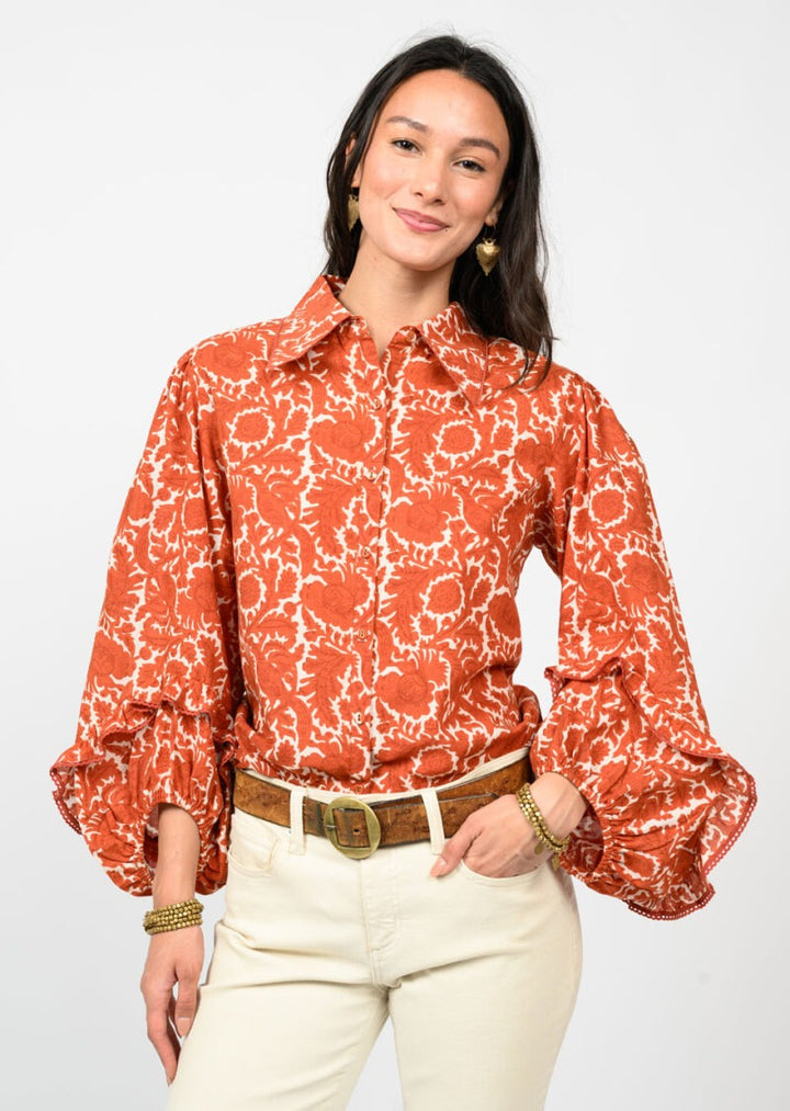 Rusty Vines Top (Rust)