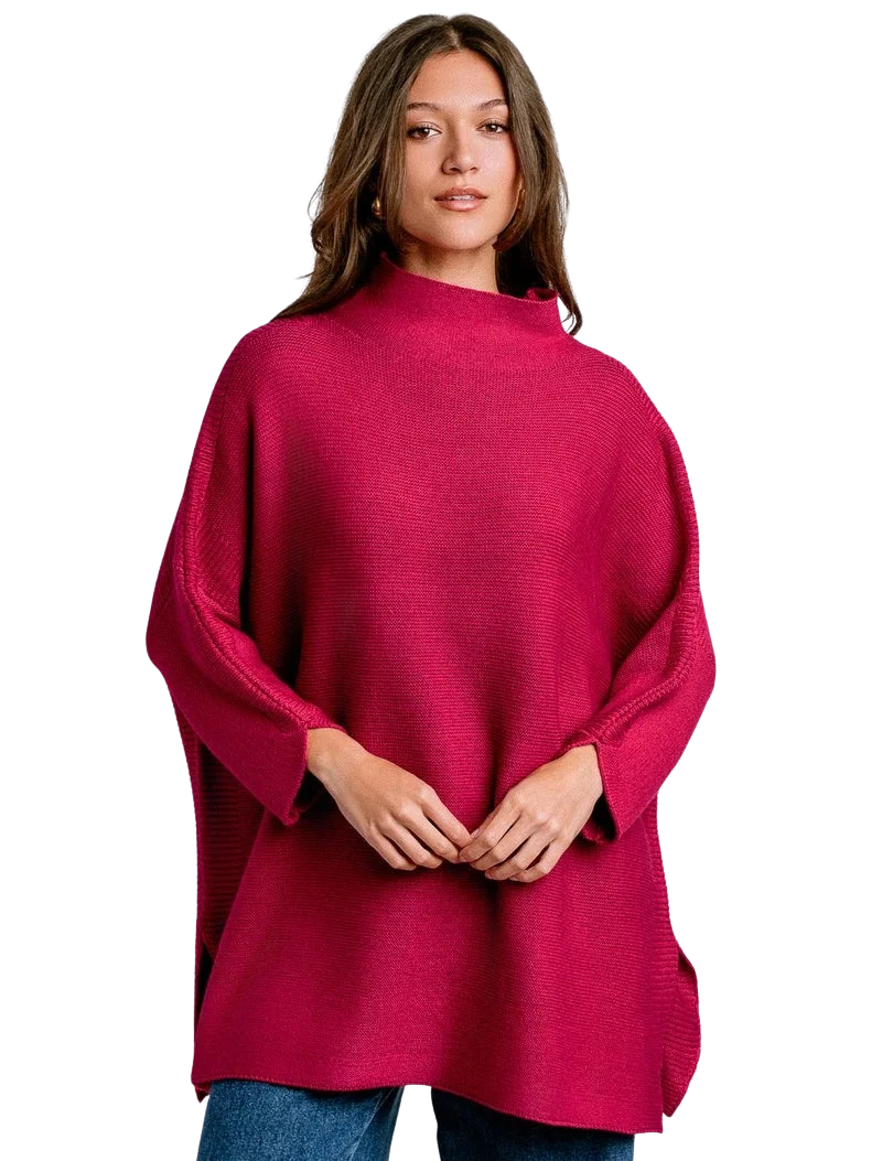 Boho Sweater (Holly Berry)