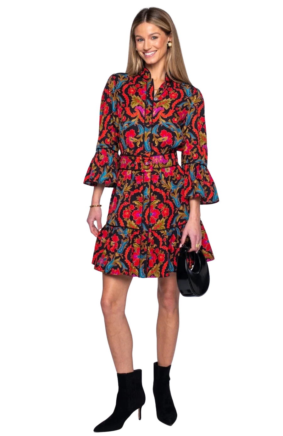 Frances Dress (Damask)