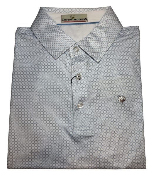 Cotton Brothers (White/Cornflower/Pink)