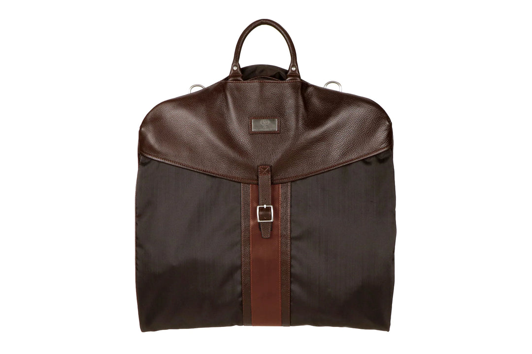 Coachman Garment Bag (Dark Brown)