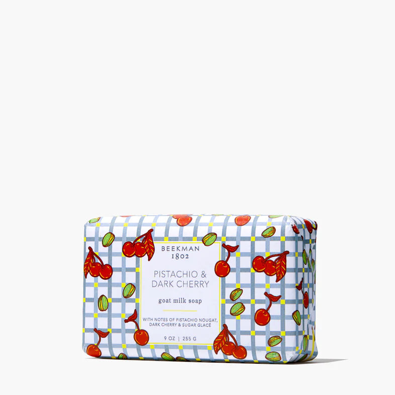 9 oz Bar Soap (Pistachio Dark Cherry)