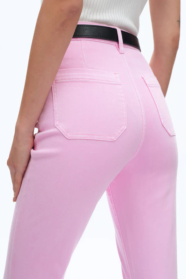 Super High Rise Bootcut (Pink Lady)