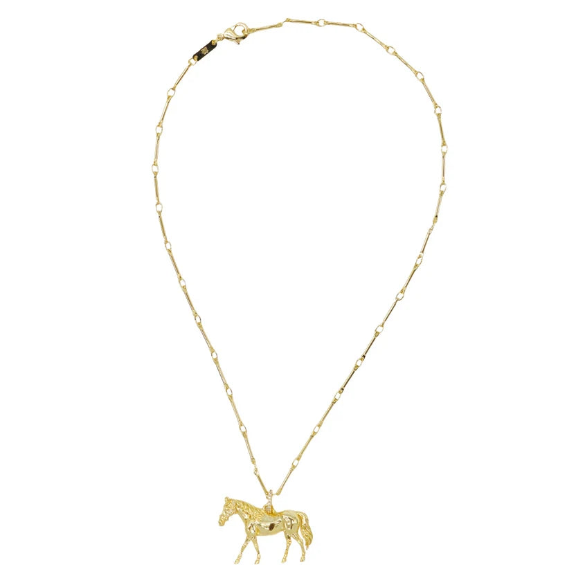 Horse Pendant Necklace