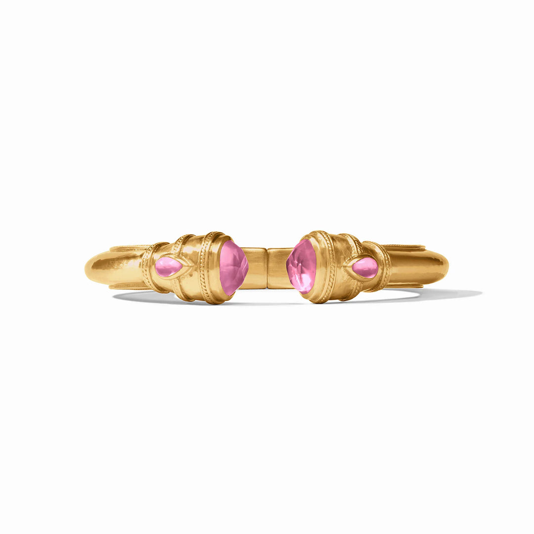 Cannes Demi Cuff (Iridescent Tourmaline Pink)