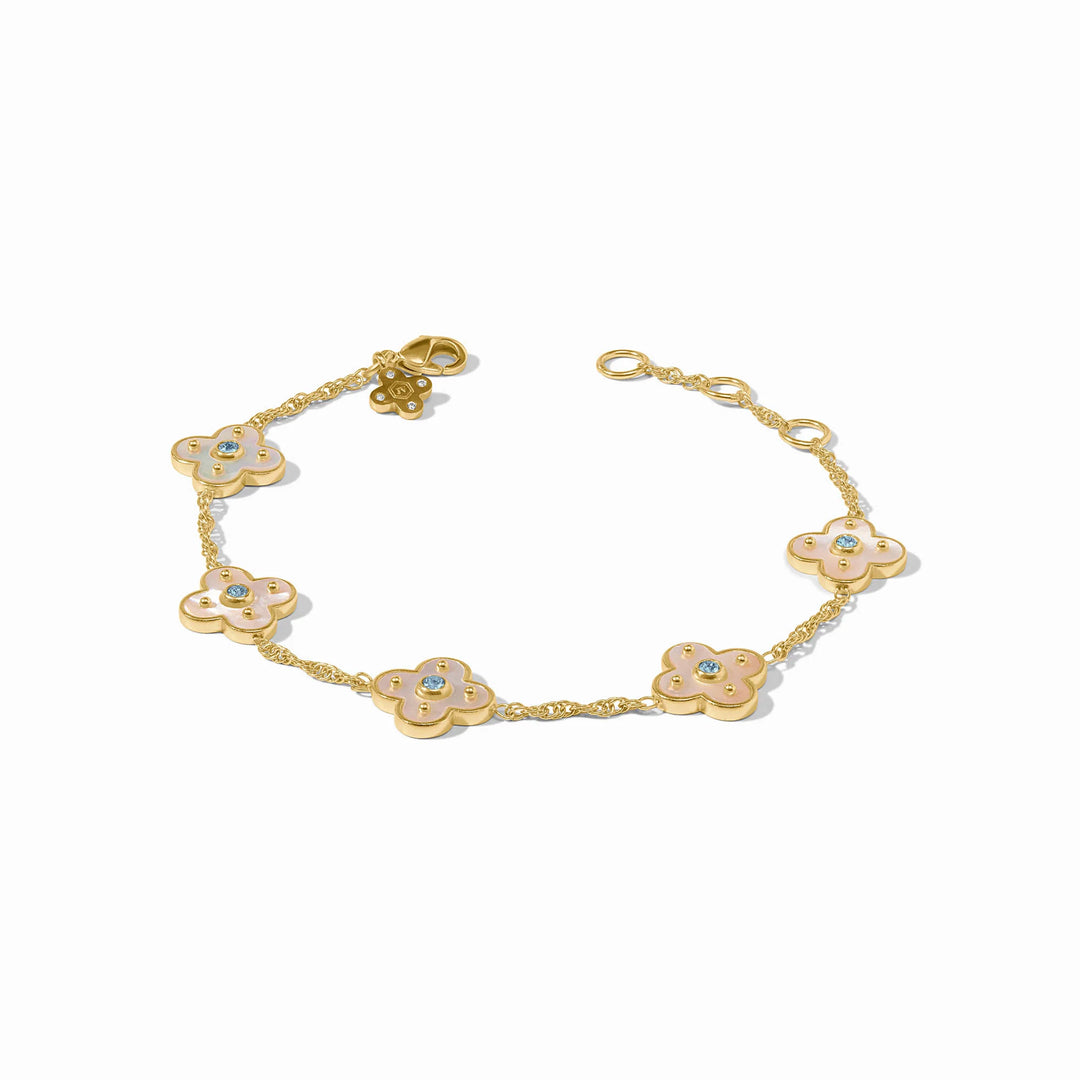 Colette Delicate Bracelet (Chalcedony Blue)