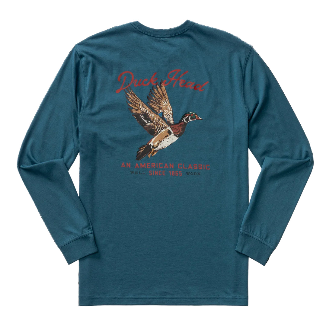 American Classic Logo T-Shirt (Stormy Teal)