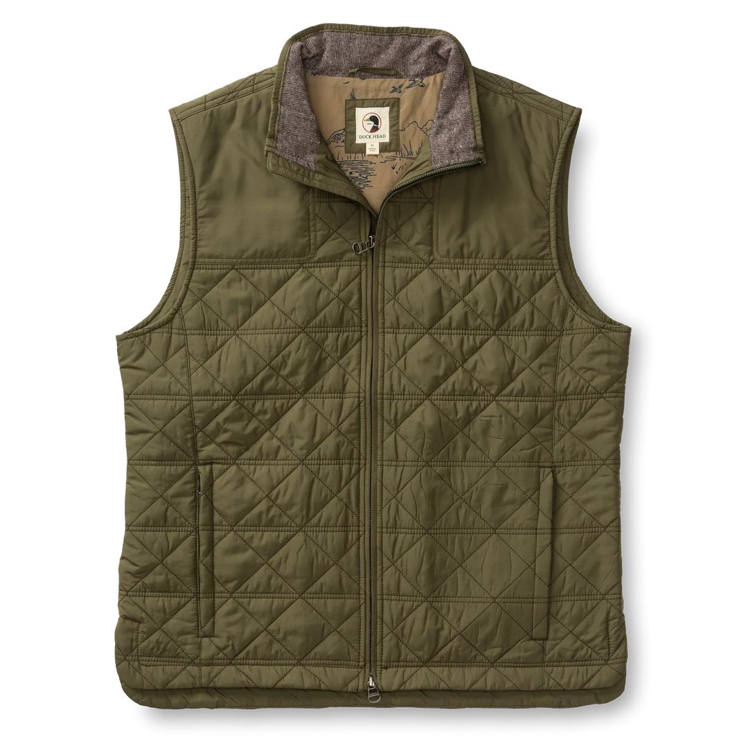 Fremont Performance Quilted Vest (Olive)