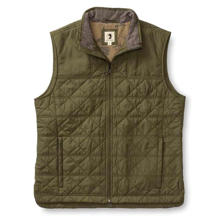 Fremont Performance Quilted Vest (Olive)