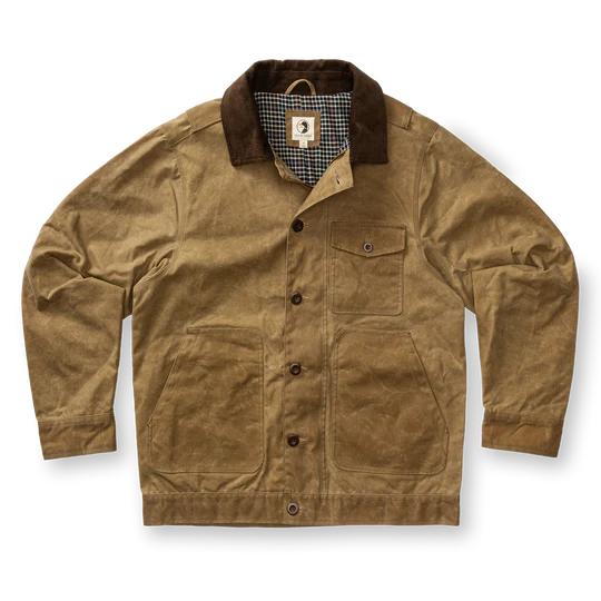 Waxed Duck Canvas Rancher Jacket (Umber Brown)