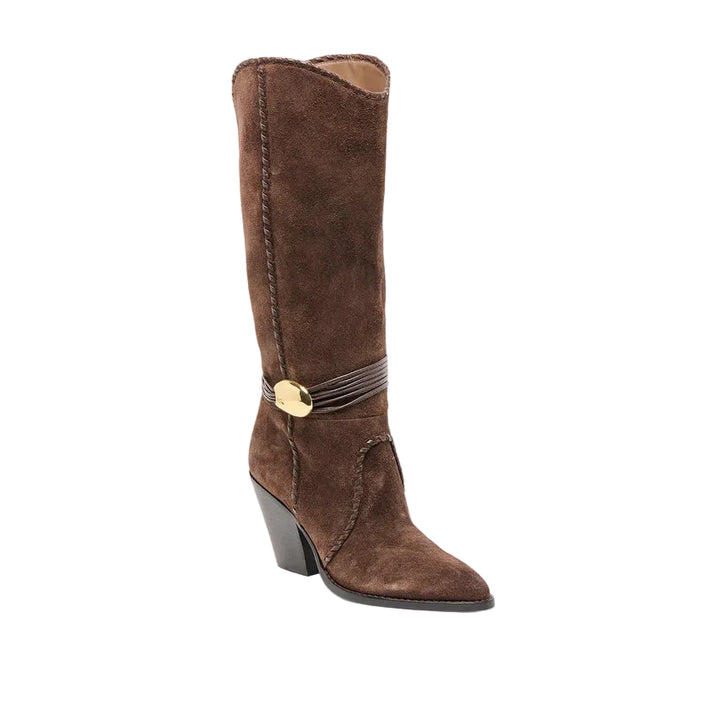 Jody (Dark Brown Suede)