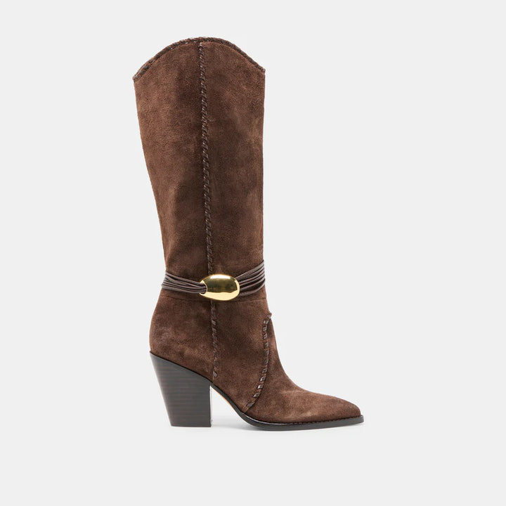 Jody (Dark Brown Suede)