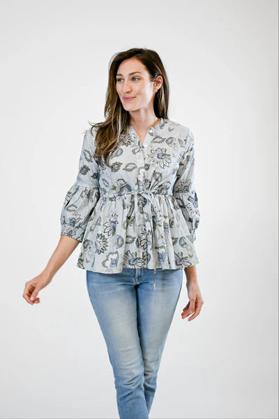 Nevaeh Blouse (Twilight Flora)