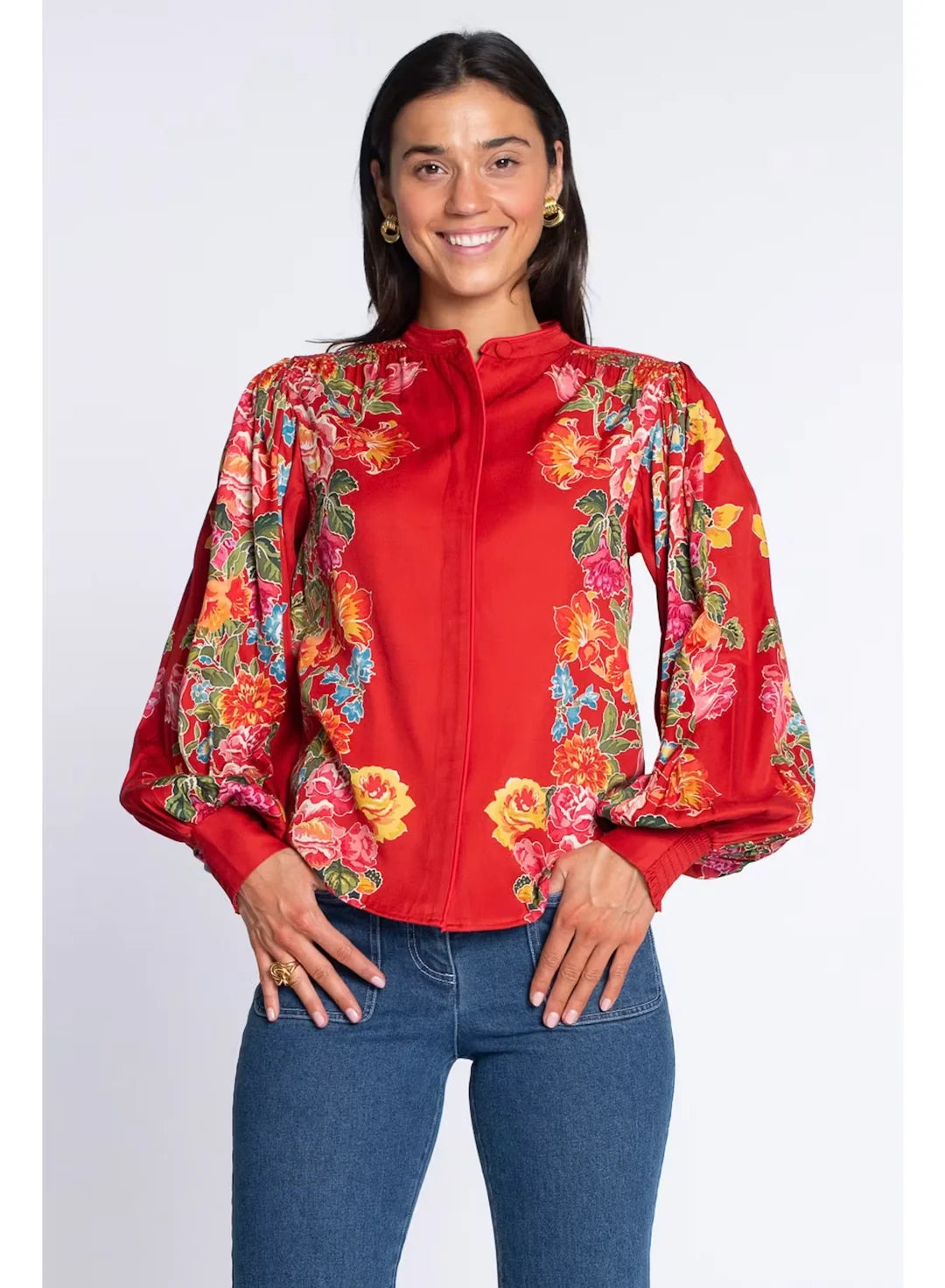 Emily Top (Fall Blooms)