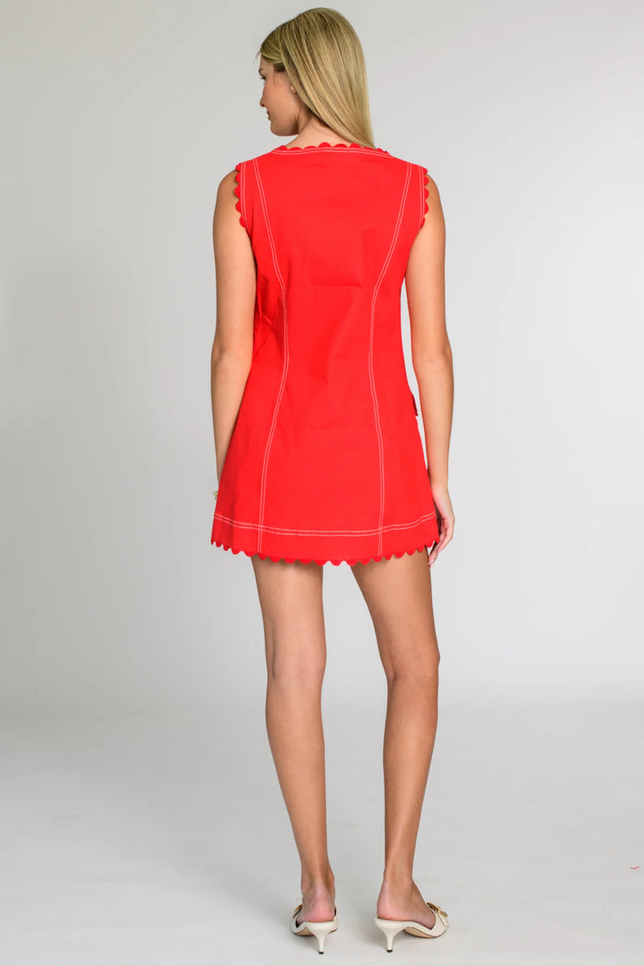 Rory Dress (Poppy Red)