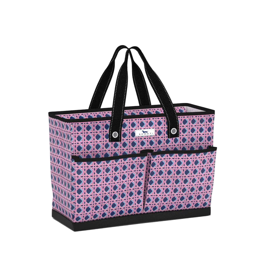 Ben Pocket Tote (Wisteria Cane)