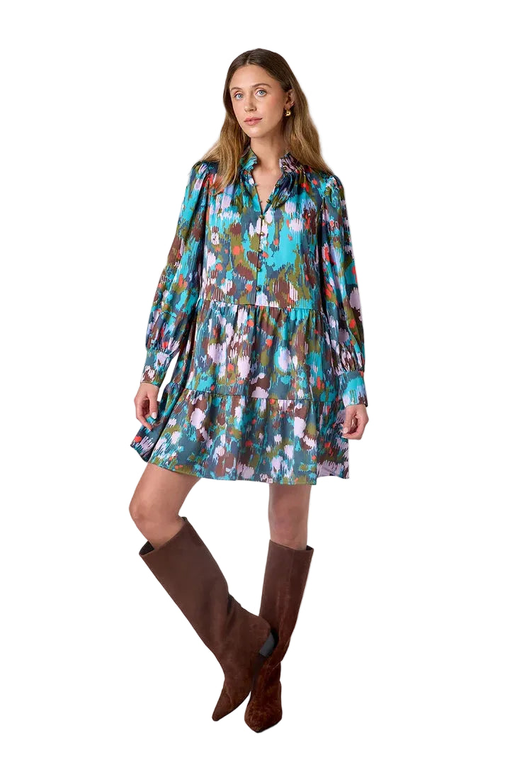 Blaise Dress (Florentine Marble)