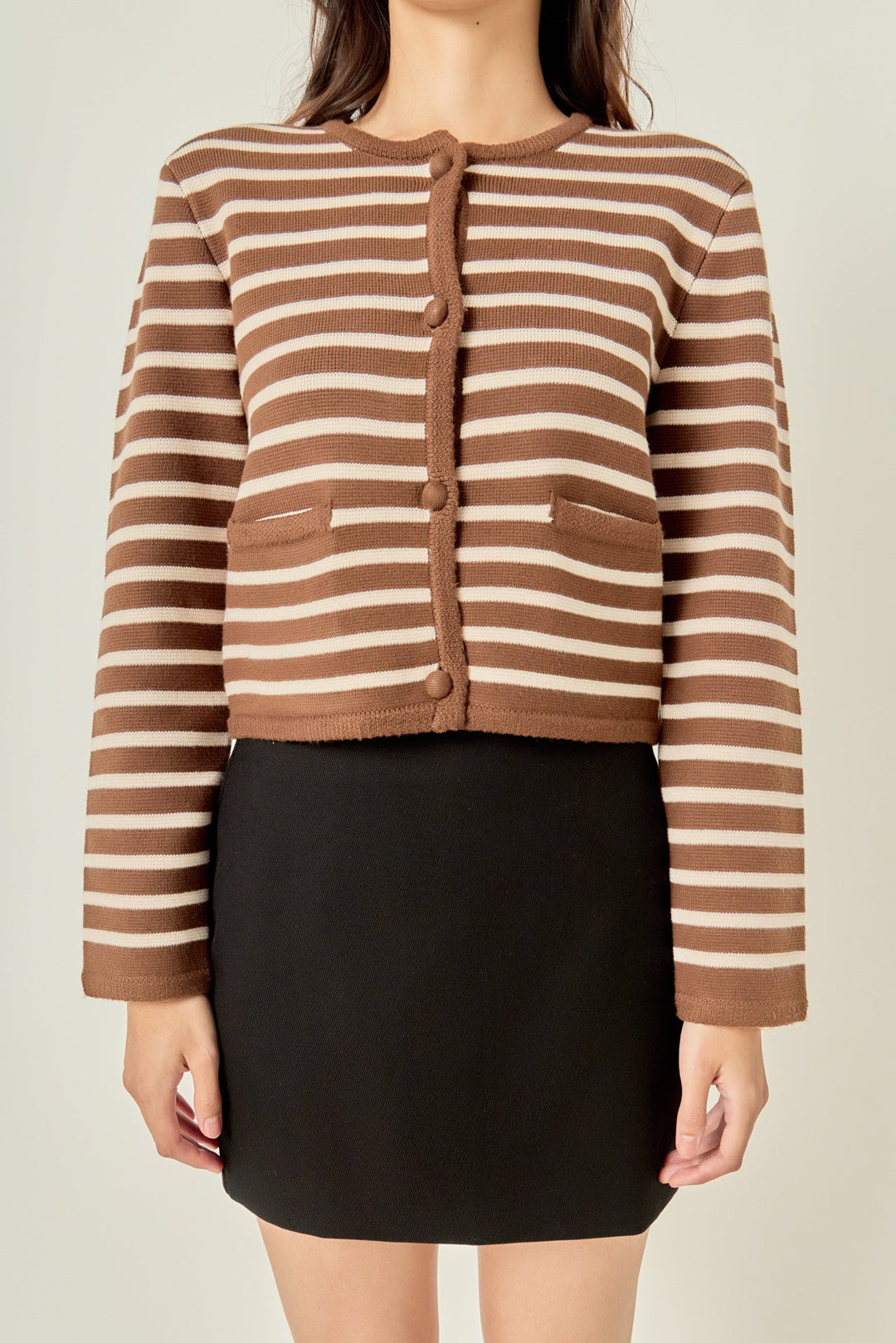 Jacket (Chocolate/Cream)