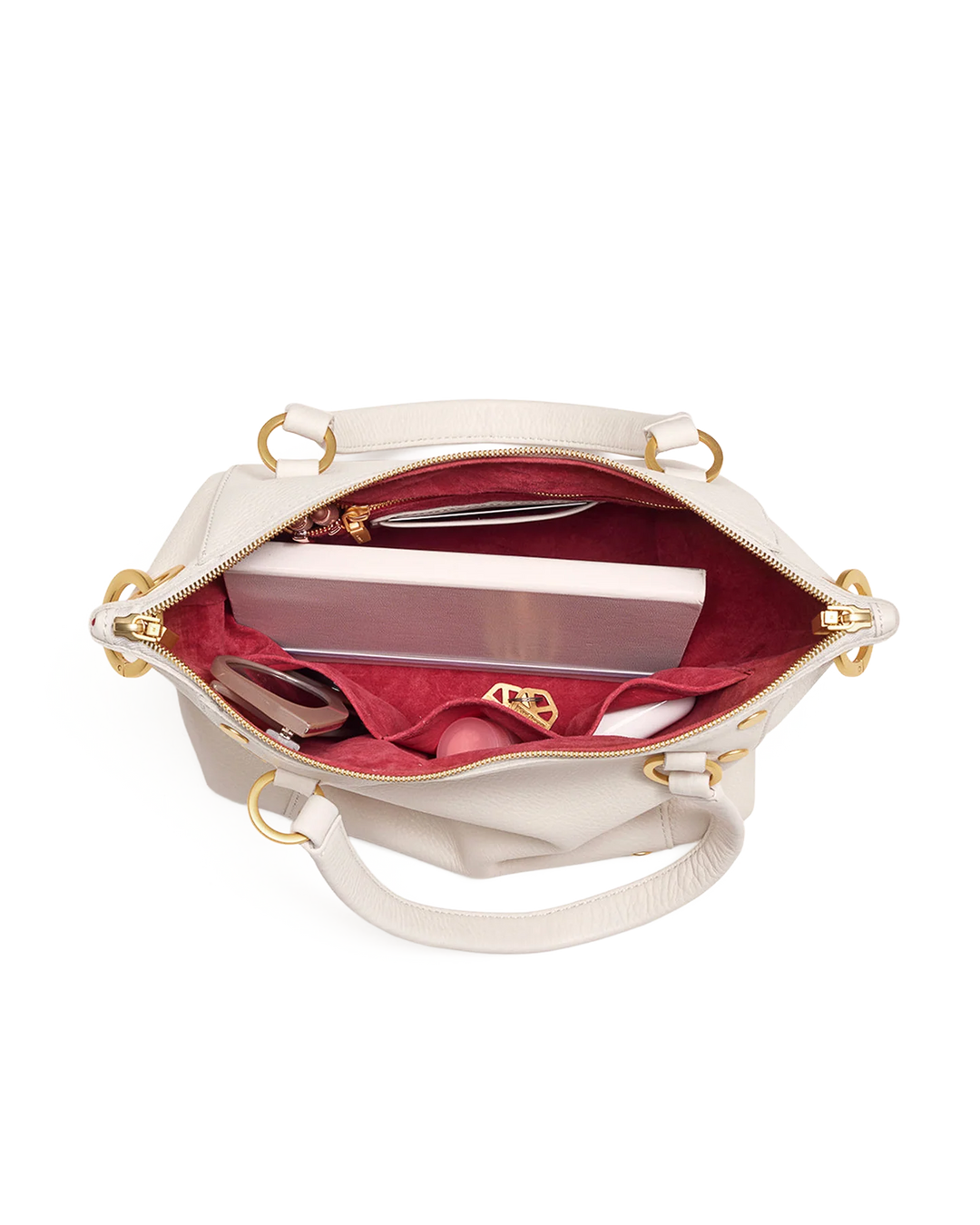 Daniel Med (Calla Lily White/Brushed Gold)