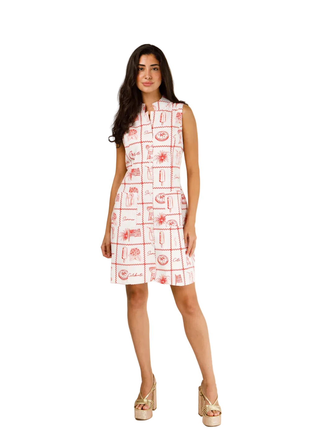 Miller Dress (Summer Shindig Red)