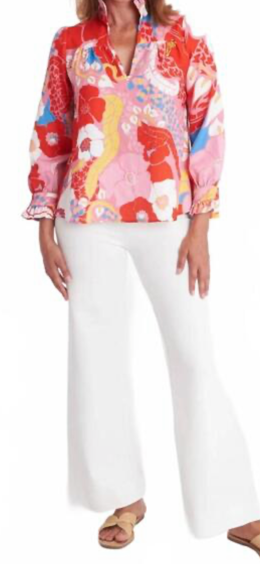 Aspen Blouse (Narnia Punch)