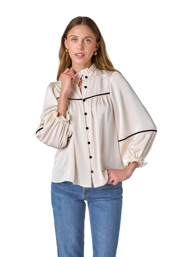 Worth Blouse (Ivory)