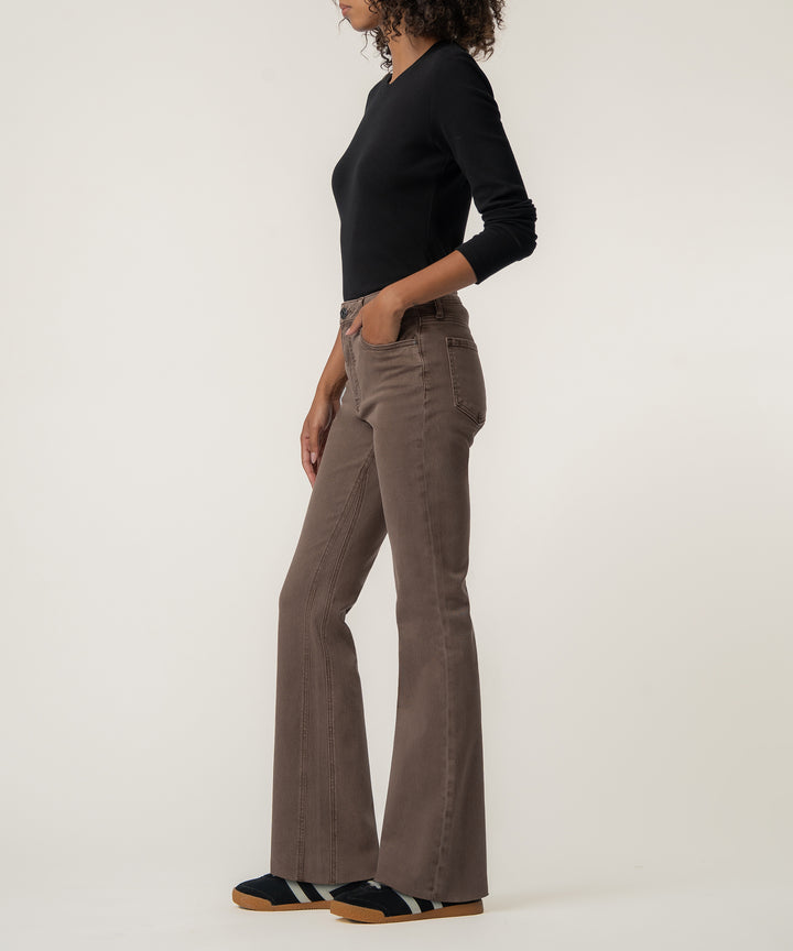 Kelsey High Rise Flare (Mocha)