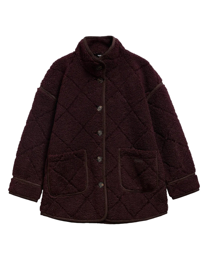 Maplewood Fleece Casual Jacket (Fig/Ganache)