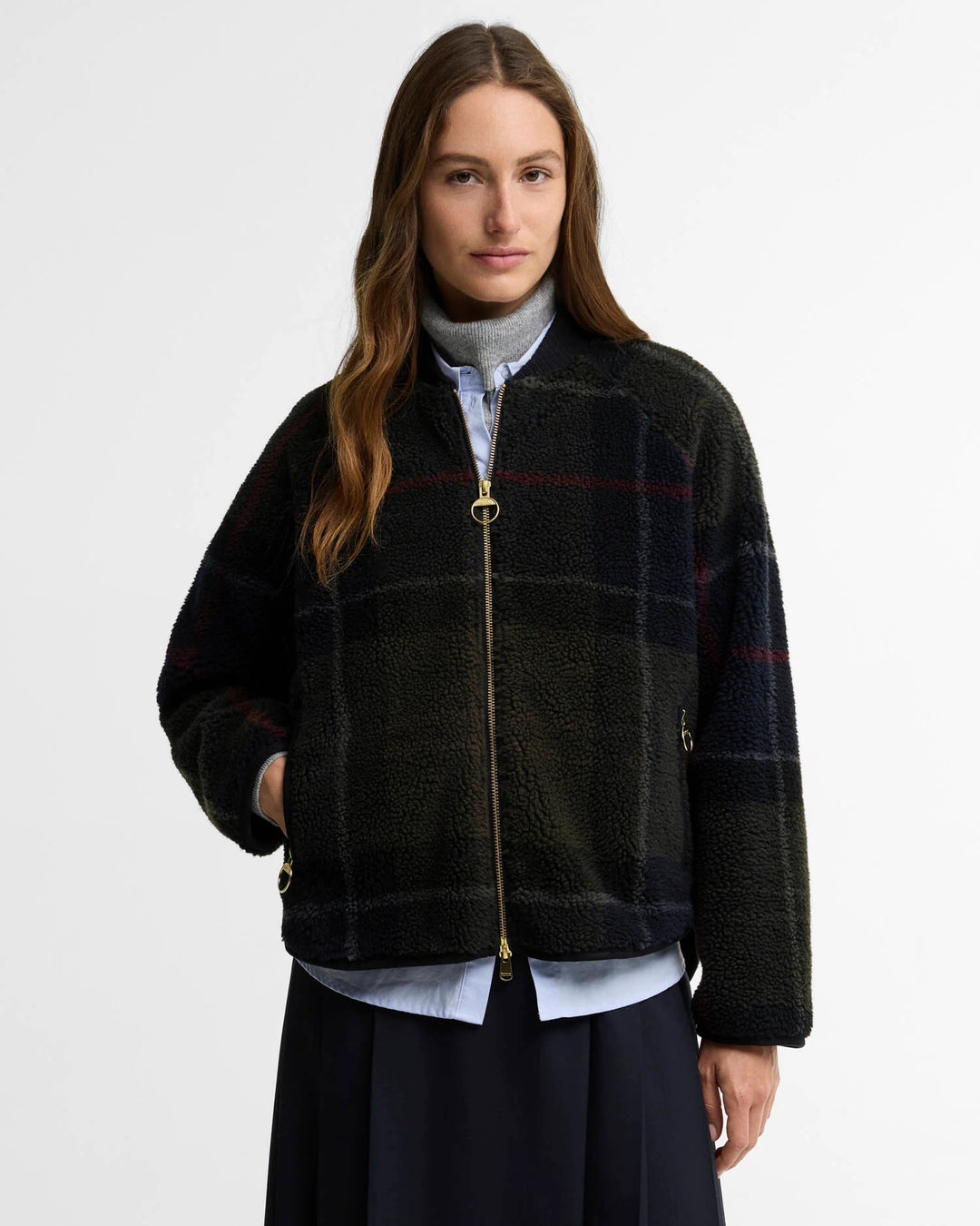 Kirklees Fleece (Shadow Classic Tartan)