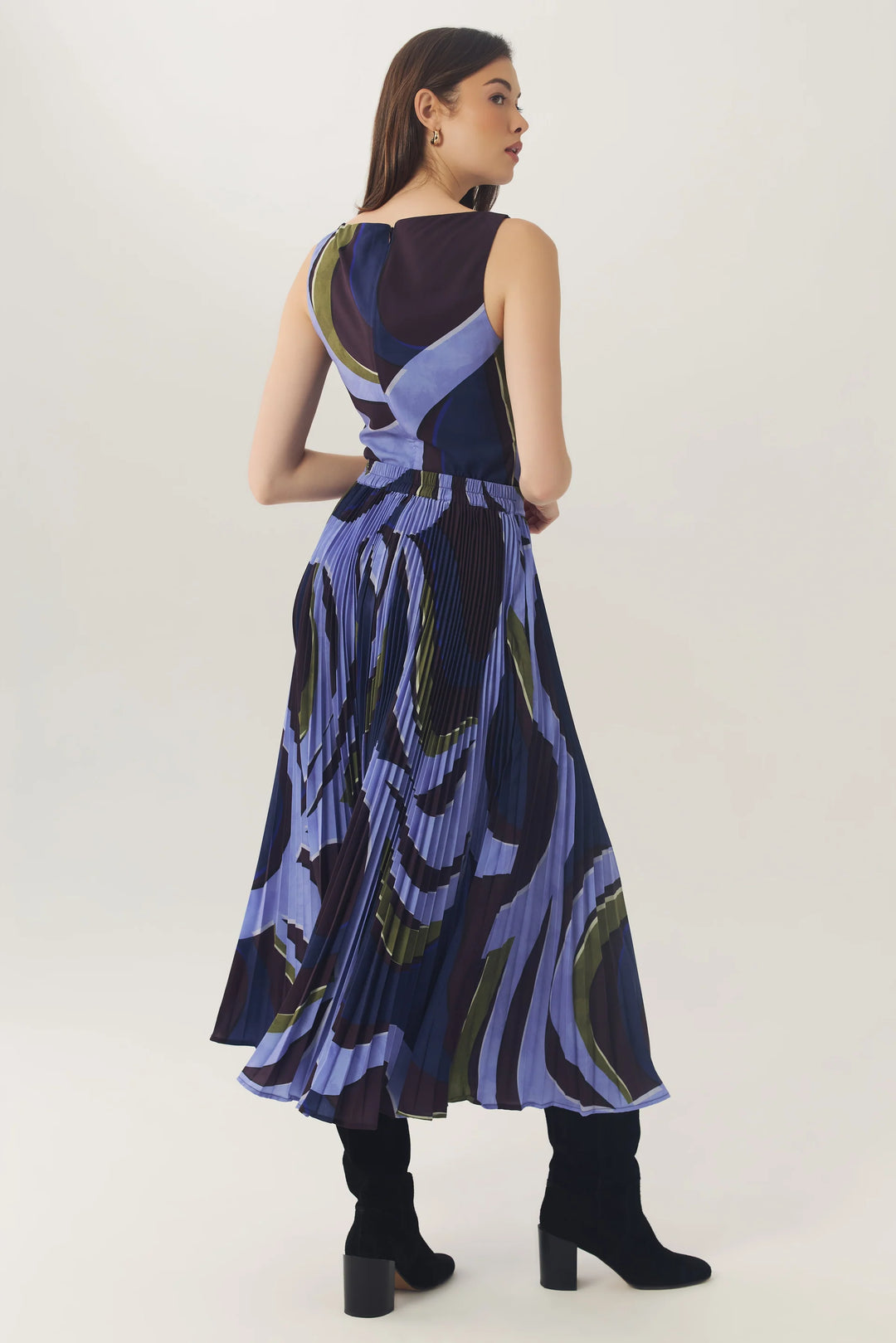 Max Skirt (Plum Multi)