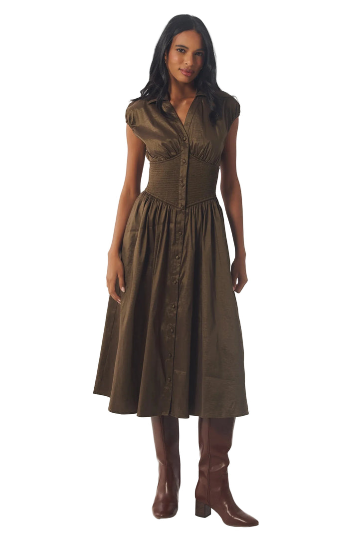 Brynny Dress (Olive)