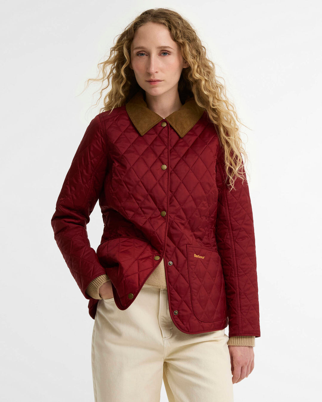 Annadale Quilted Jakcet (Cranberry Red)