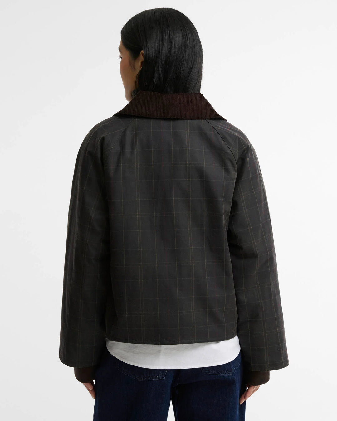 Arlene Checked Wax Jacket (Classic/Shadow Classic)