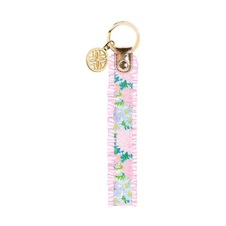 Ruffle Strap Keychain (Lilly Garden Home)