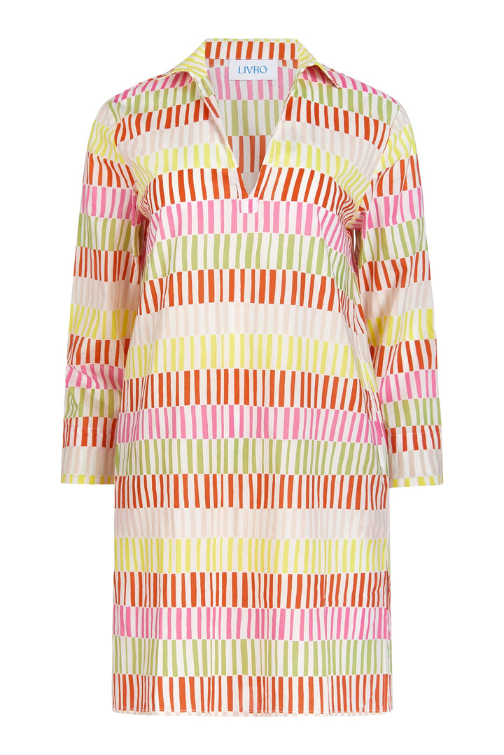 Short Kurta (Sherbert Stripes)