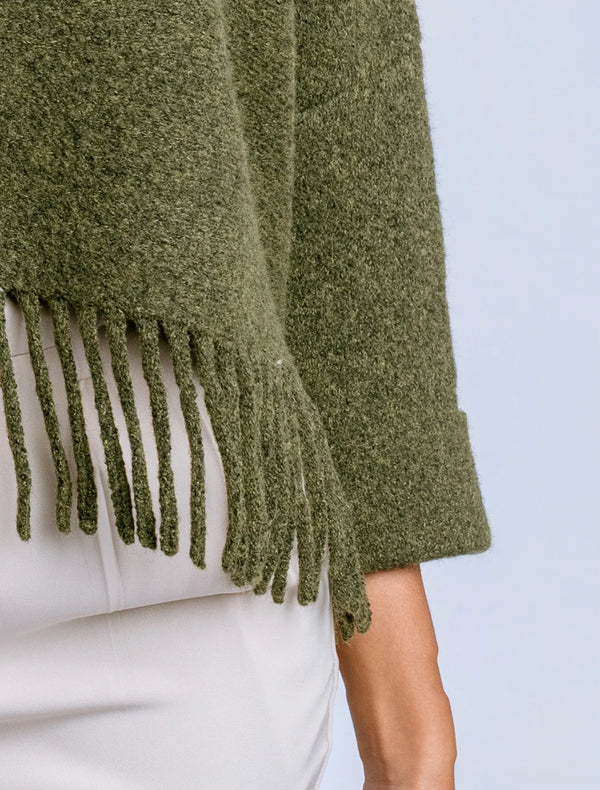 Sachi Aja Sweater (Olive Jade)